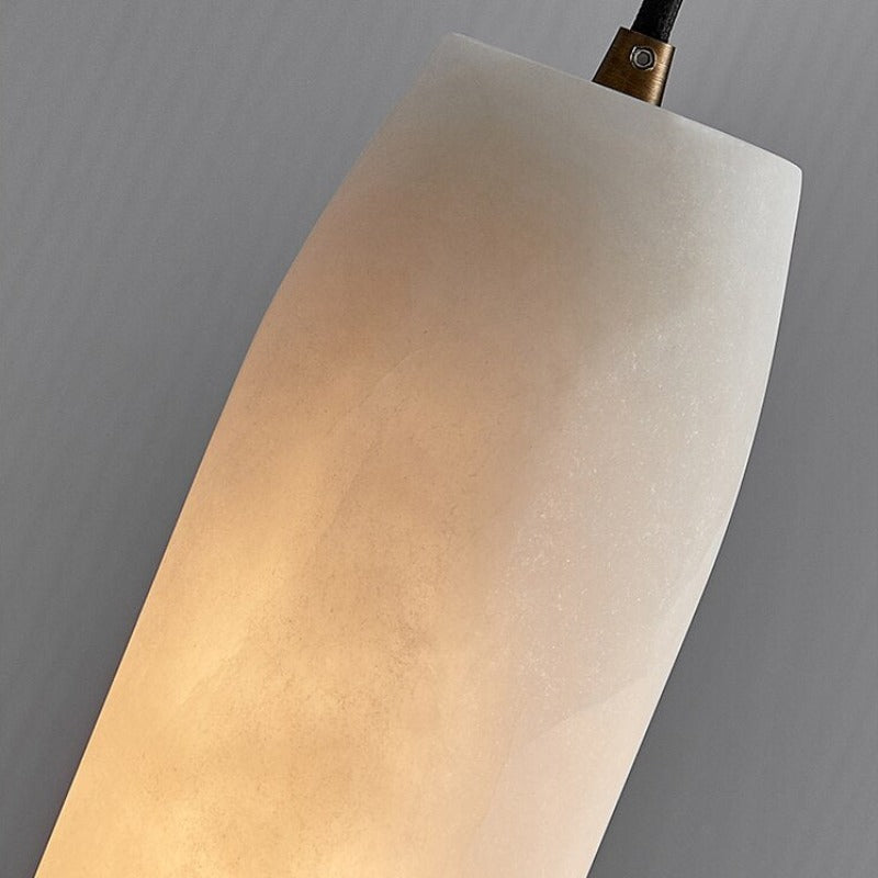 Copper Metal Linear chandelier - Rumi House for dining room view 6