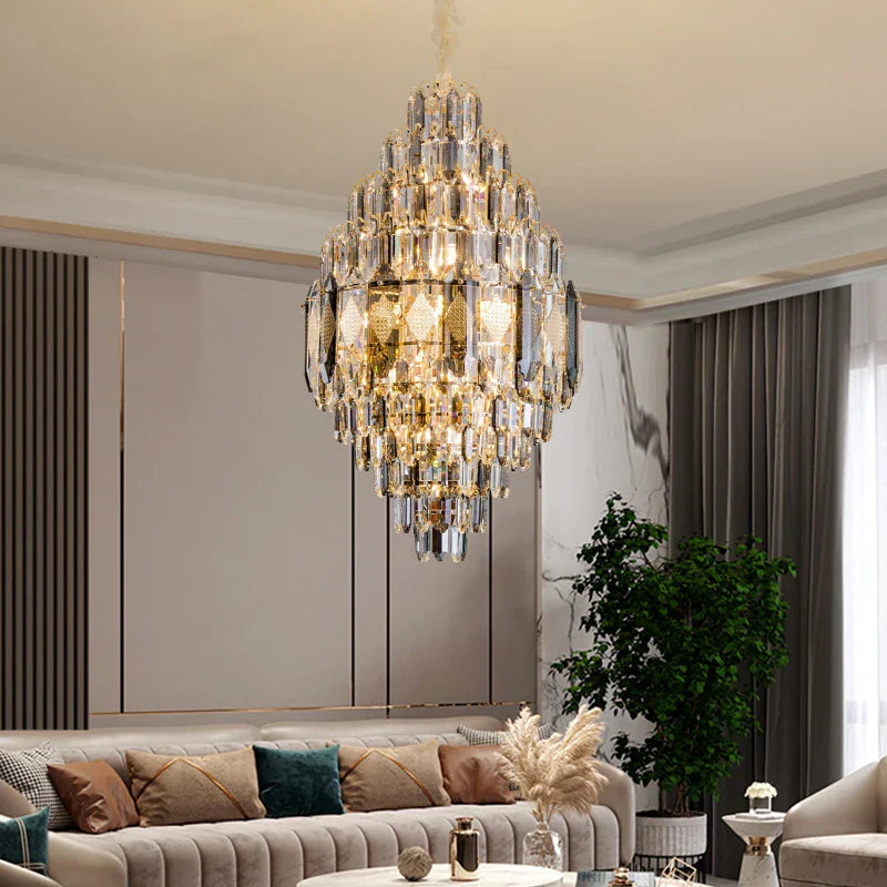 Crystal chandelier - Celia Lane for dining room view 3