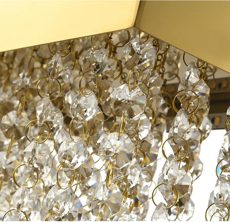Black Crystal chandelier - Soren Lane for dining room view 7