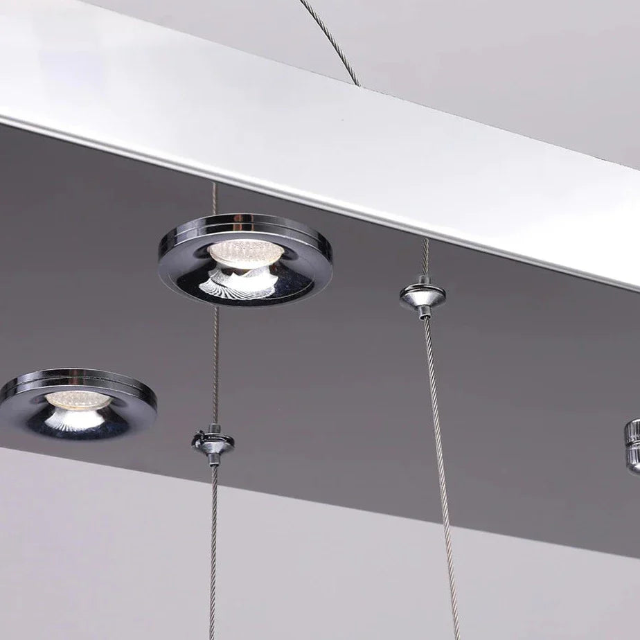 Clear Crystal chandelier - Mira Lane for dining room view 10