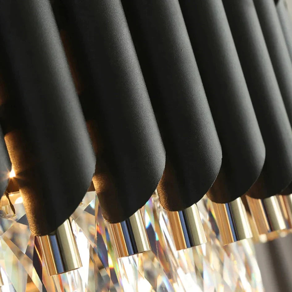 Clear Crystal chandelier - Uma Bay for dining room view 6
