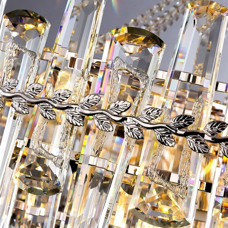 Clear Crystal chandelier - Maia Bay for dining room view 5