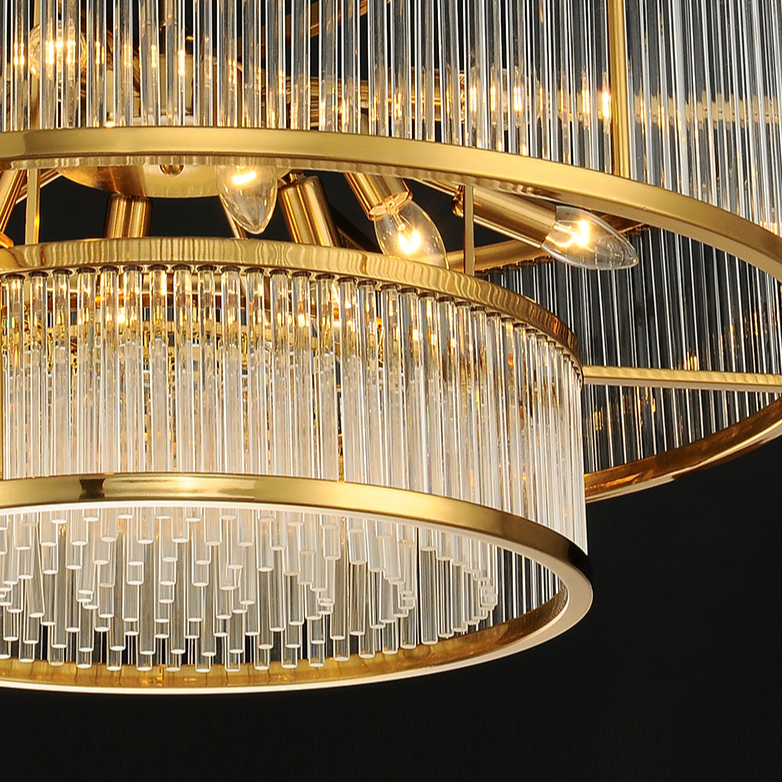 Crystal chandelier - Seren Bay for dining room view 6