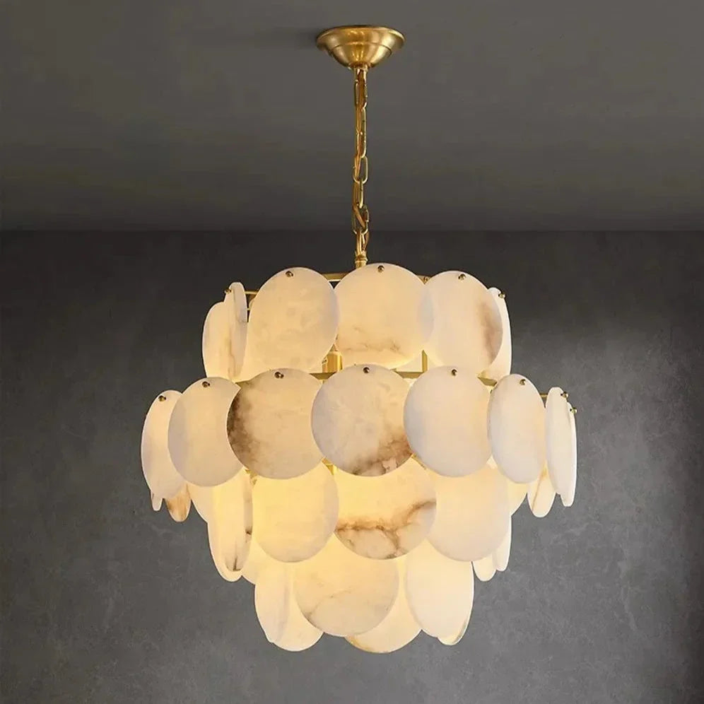 Brass Brass chandelier - Seren House for dining room view 1