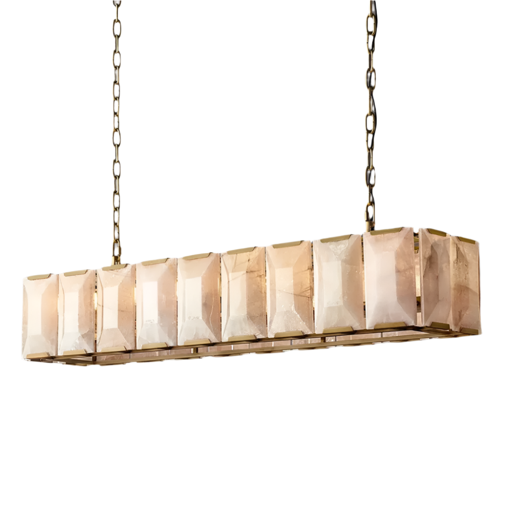 Black Crystal chandelier - Finch Bay for dining room view 11