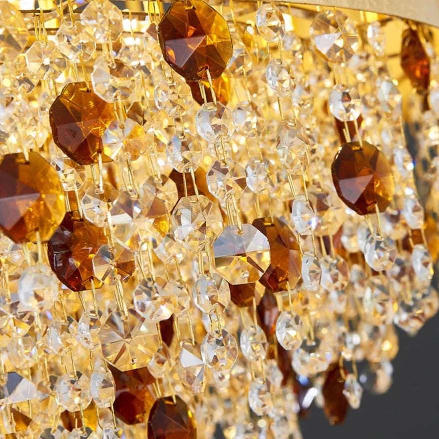 Clear Crystal chandelier - Eden Lane for dining room view 5