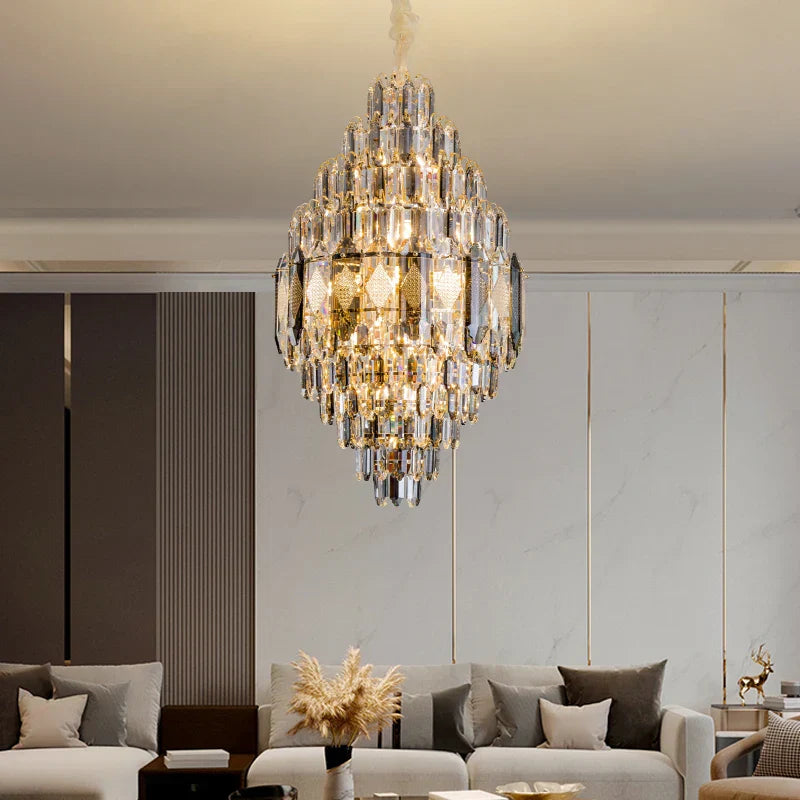 Crystal chandelier - Celia Lane for dining room view 4