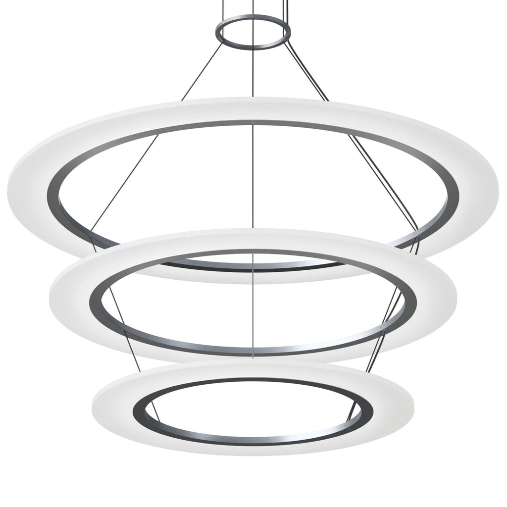 37 in. LED Chandelier - Dune Vale for dining room view 1
