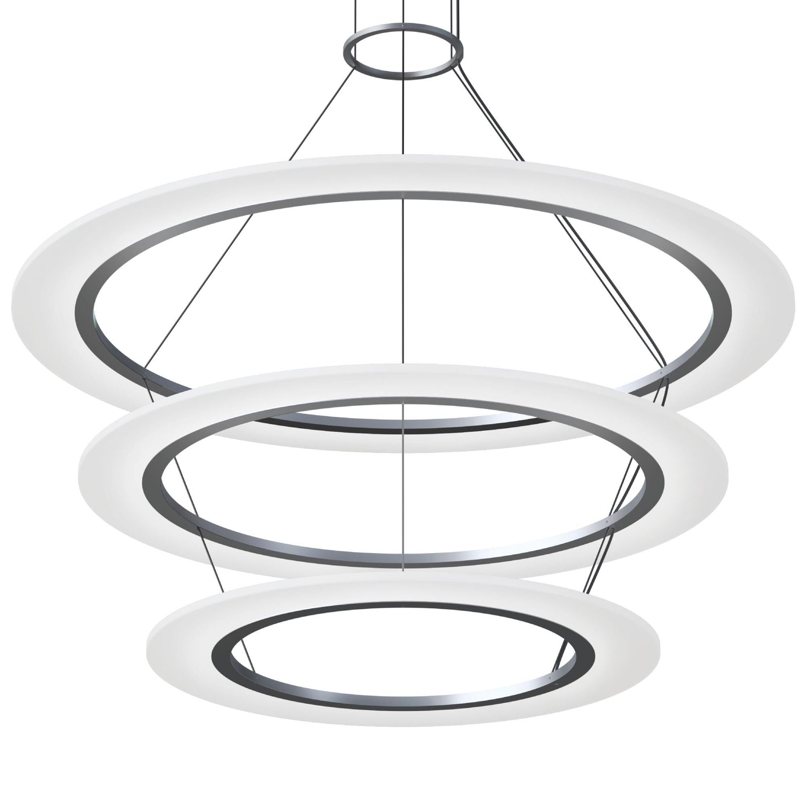 37 in. LED Chandelier - Dune Vale for dining room view 1