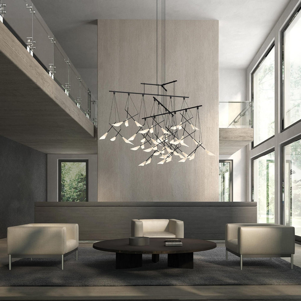 11-Light 49 in. LED Chandelier - Tova Vale for dining room view 1