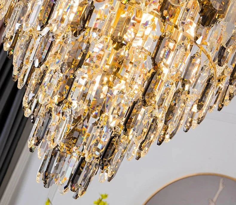 Crystal chandelier - Celia Lane for dining room view 5