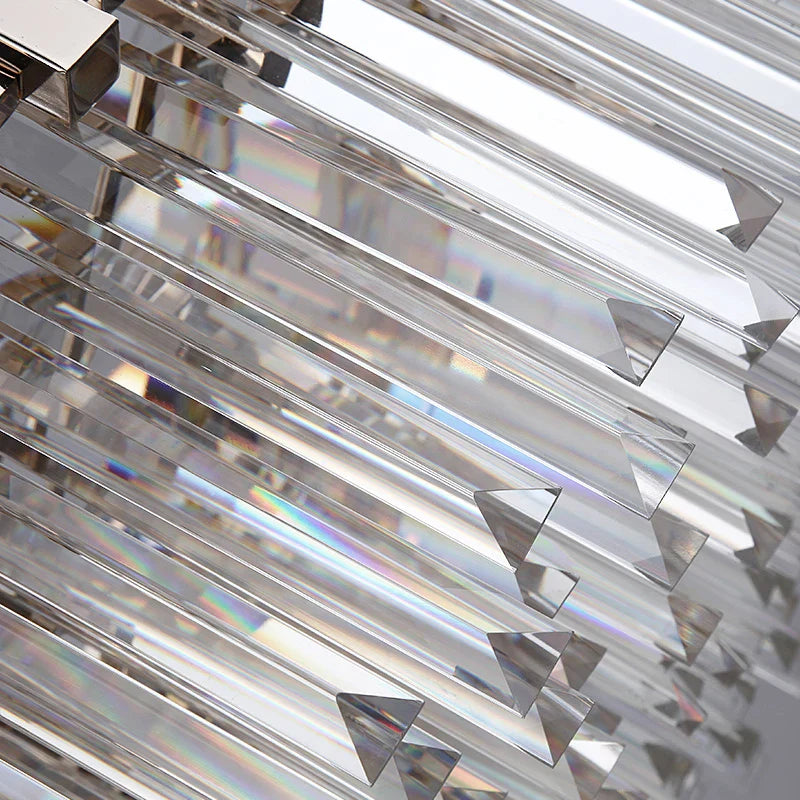 Clear Crystal Round chandelier - Dune House for dining room view 6