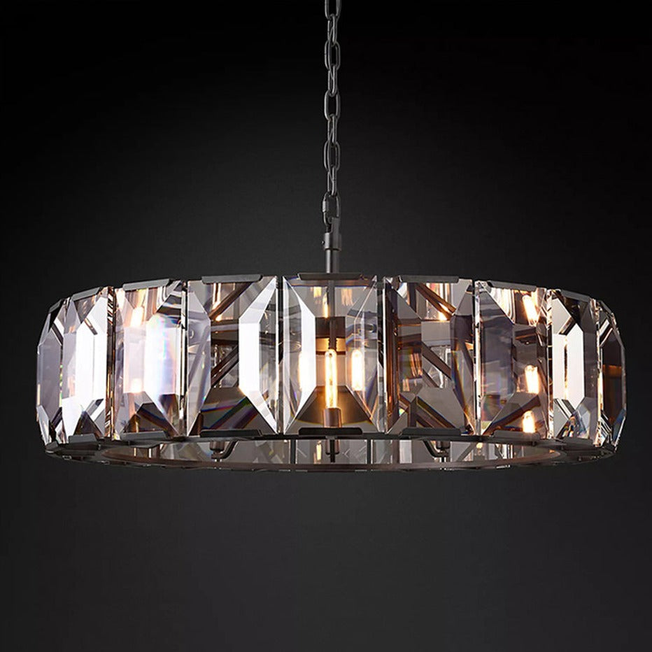 Black Crystal chandelier - Bexley Lane for dining room view 9