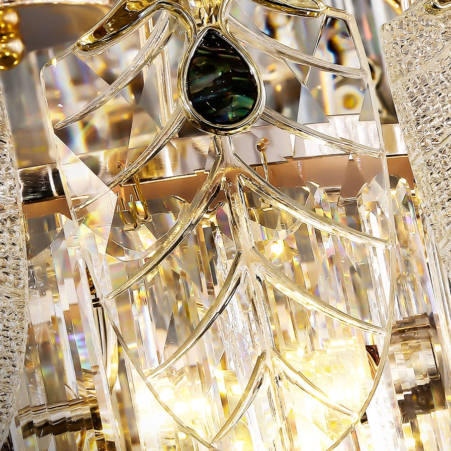 Clear Crystal chandelier - Kairo House for dining room view 4