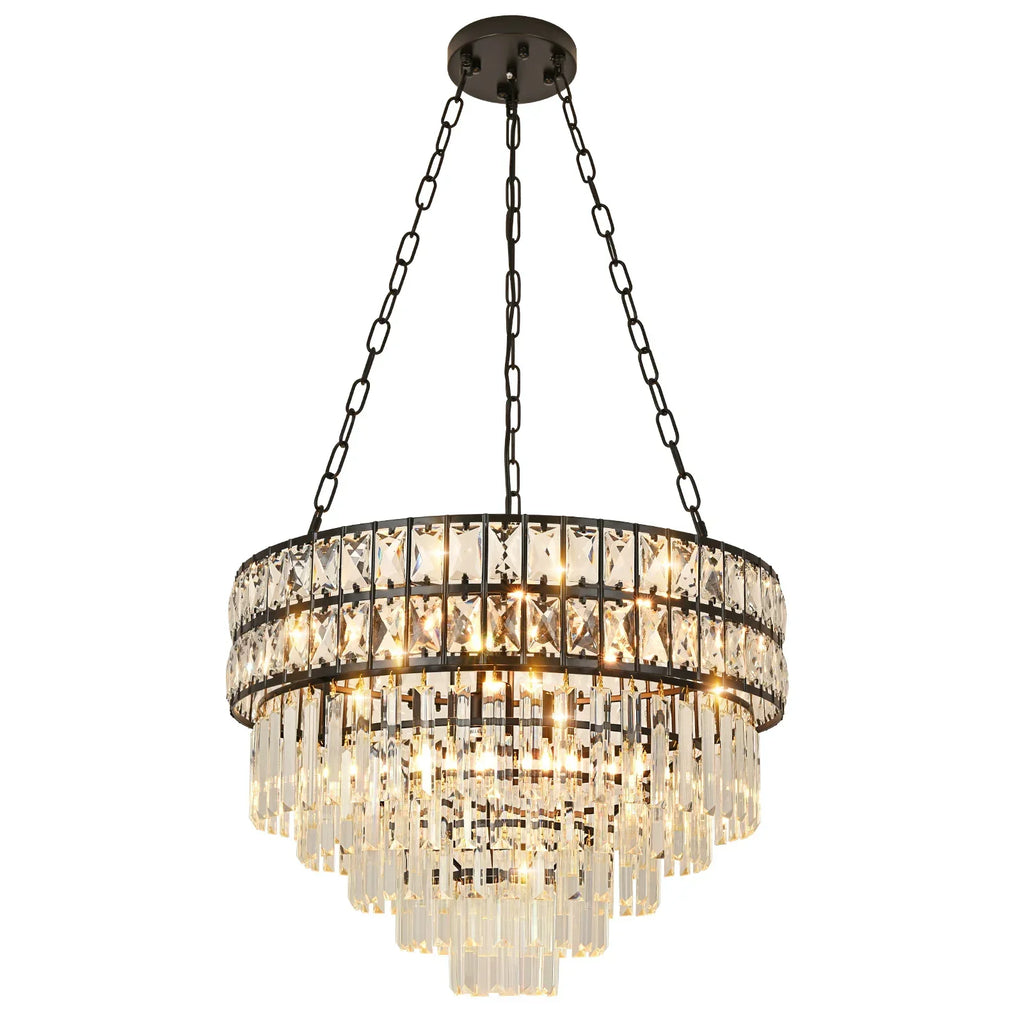 Crystal chandelier - Yule Bay for dining room view 6