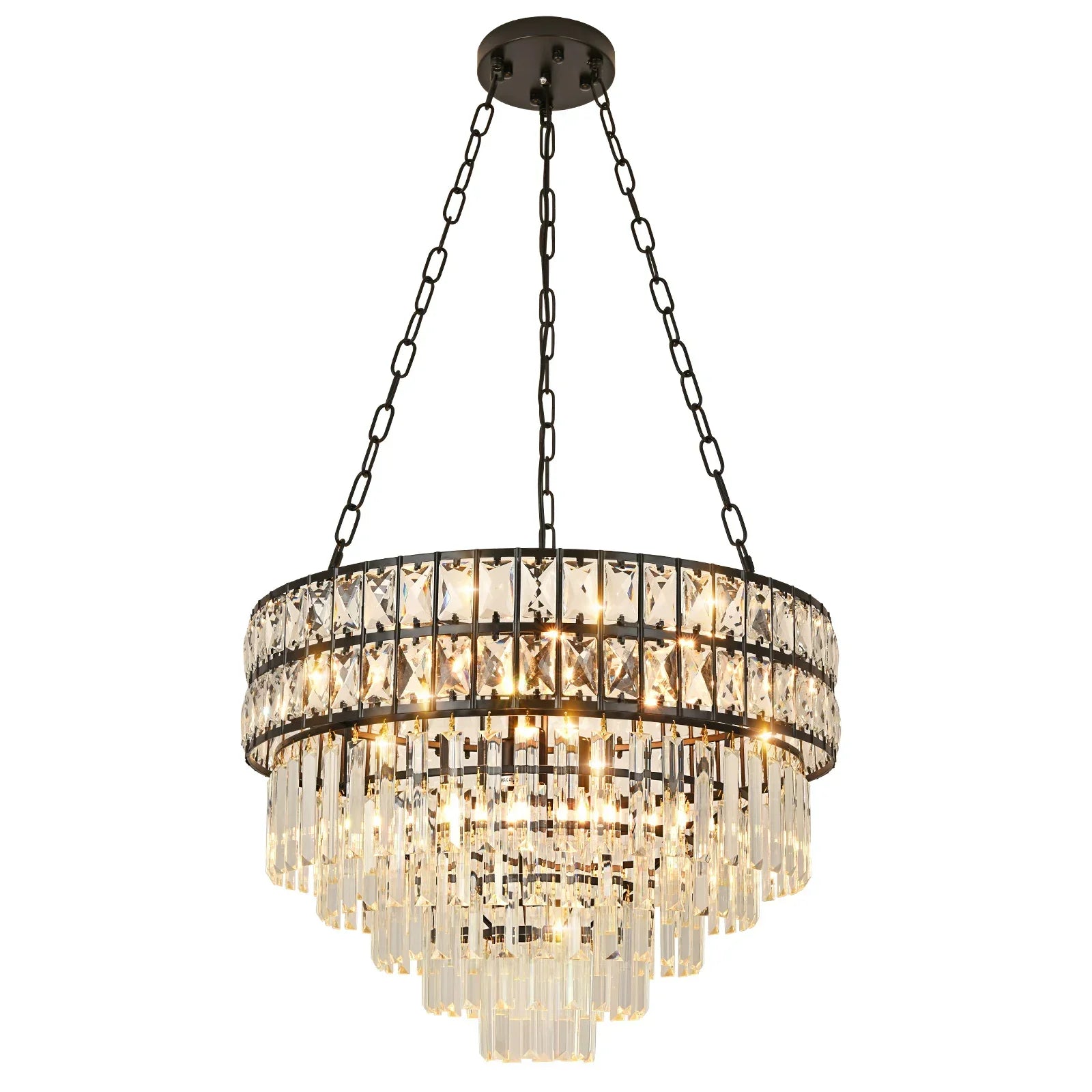 Crystal chandelier - Yule Bay for dining room view 6