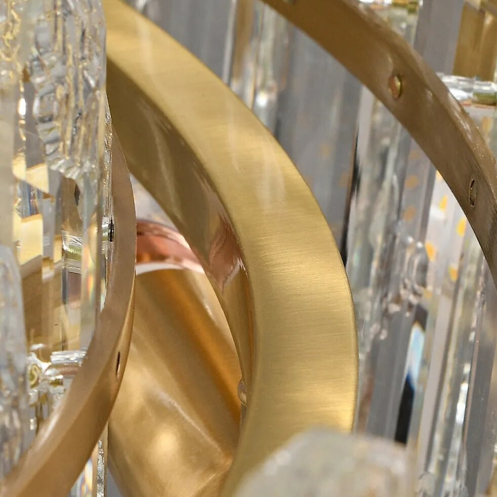 Clear Crystal chandelier - Lyra Bay for dining room view 6