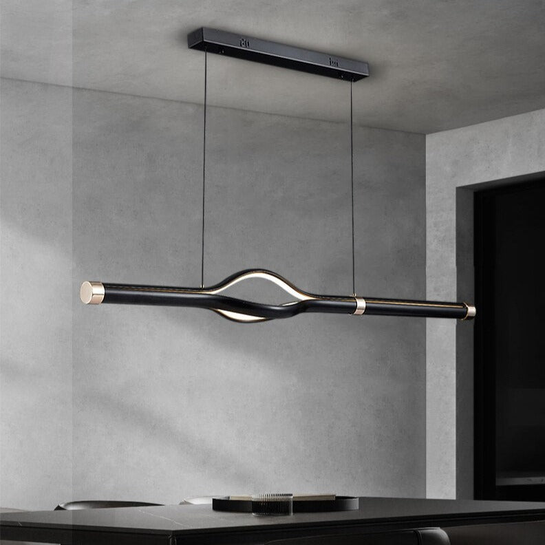 Black chandelier - Vale Lane for dining room view 6