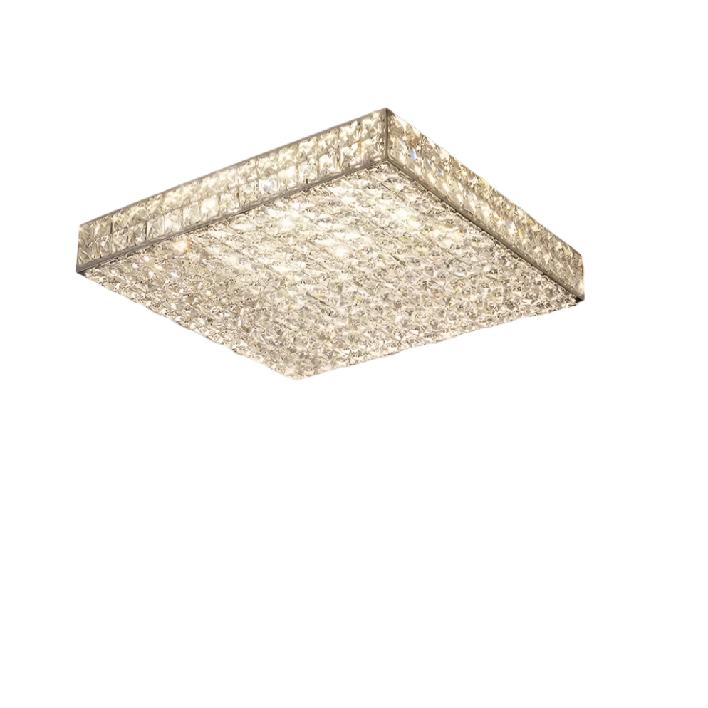 Clear Crystal chandelier - Faye Lane for dining room view 10