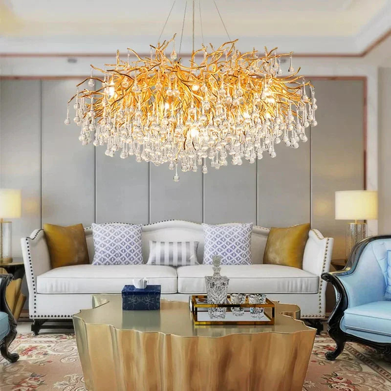 Crystal chandelier - Thalia Court for dining room view 1