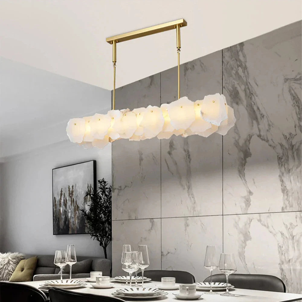Copper Metal chandelier - Willa Bay for dining room view 2
