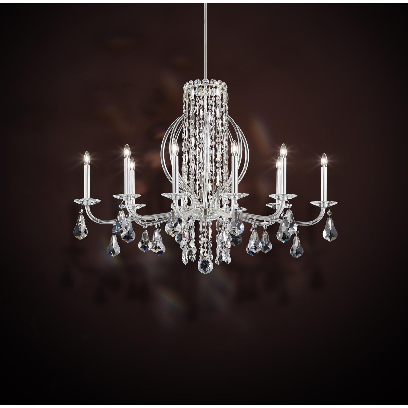 Candle chandelier - Clara Arc for dining room view 1