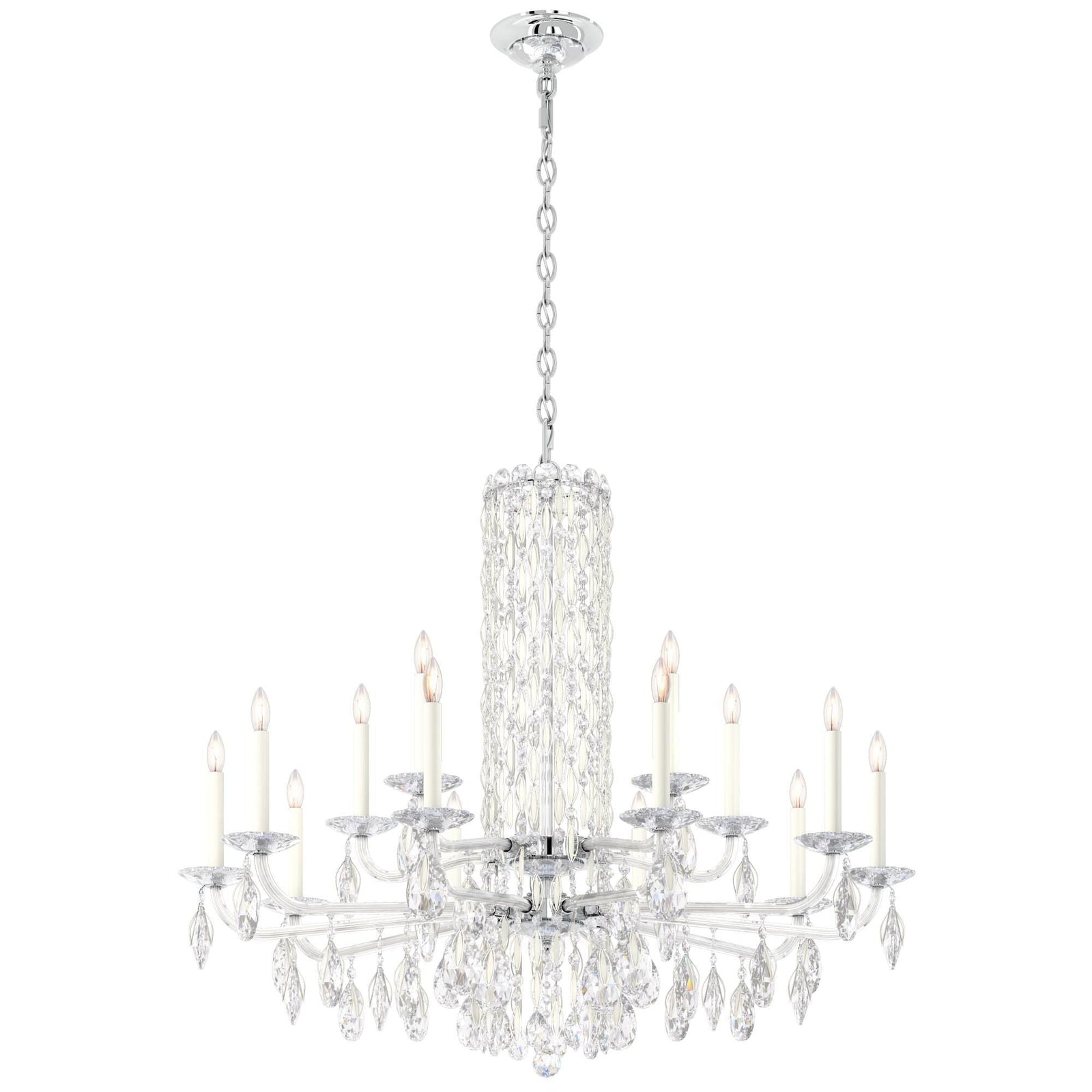 Candle chandelier - Milan Vale for dining room view 1