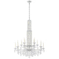 Candle chandelier - Ember Arc for dining room view 1