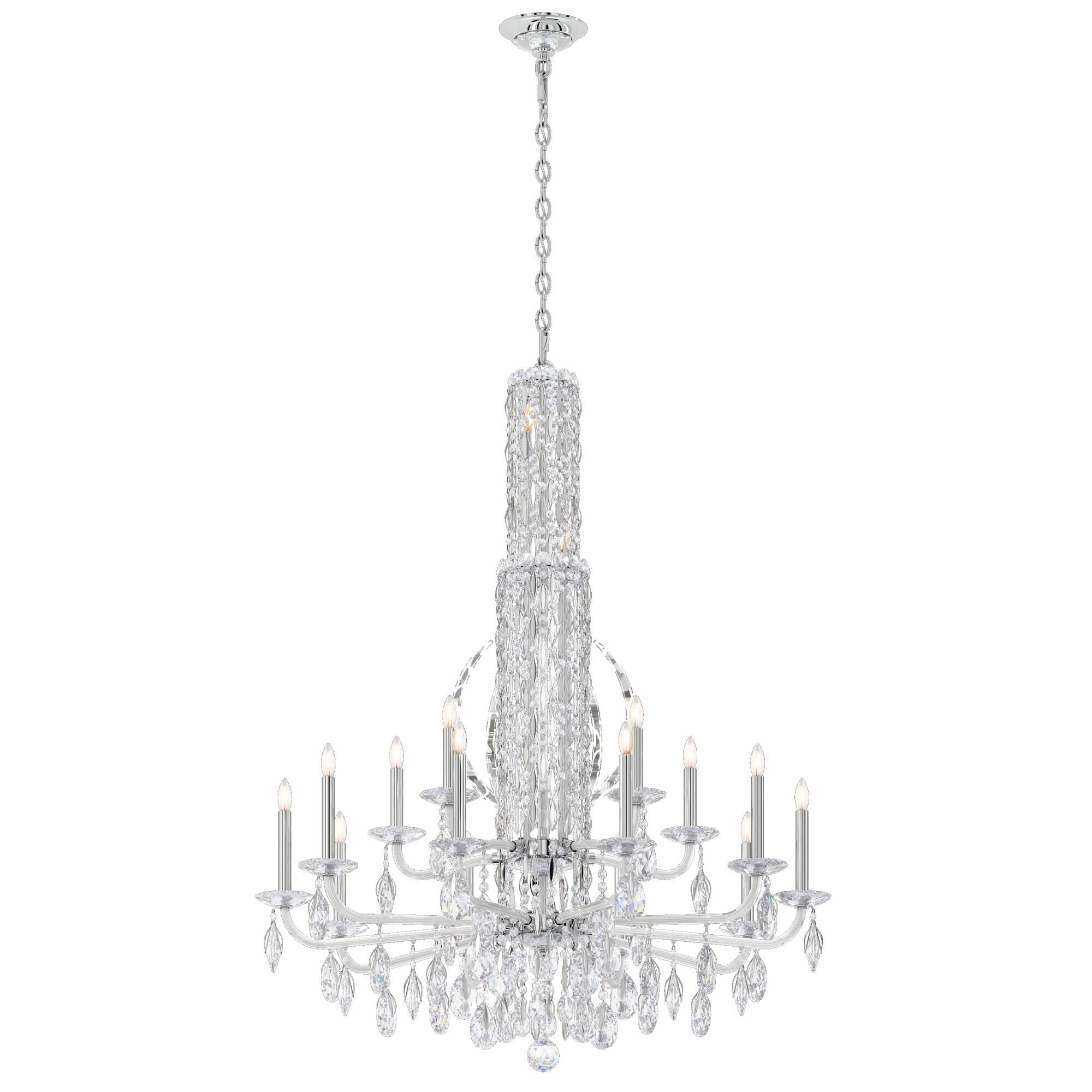 Candle chandelier - Ember Arc for dining room view 7