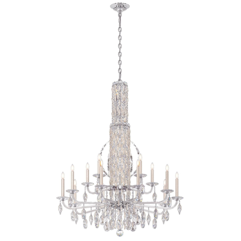 Candle chandelier - Ember Arc for dining room view 2
