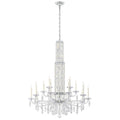 Candle chandelier - Della Arc for dining room view 1