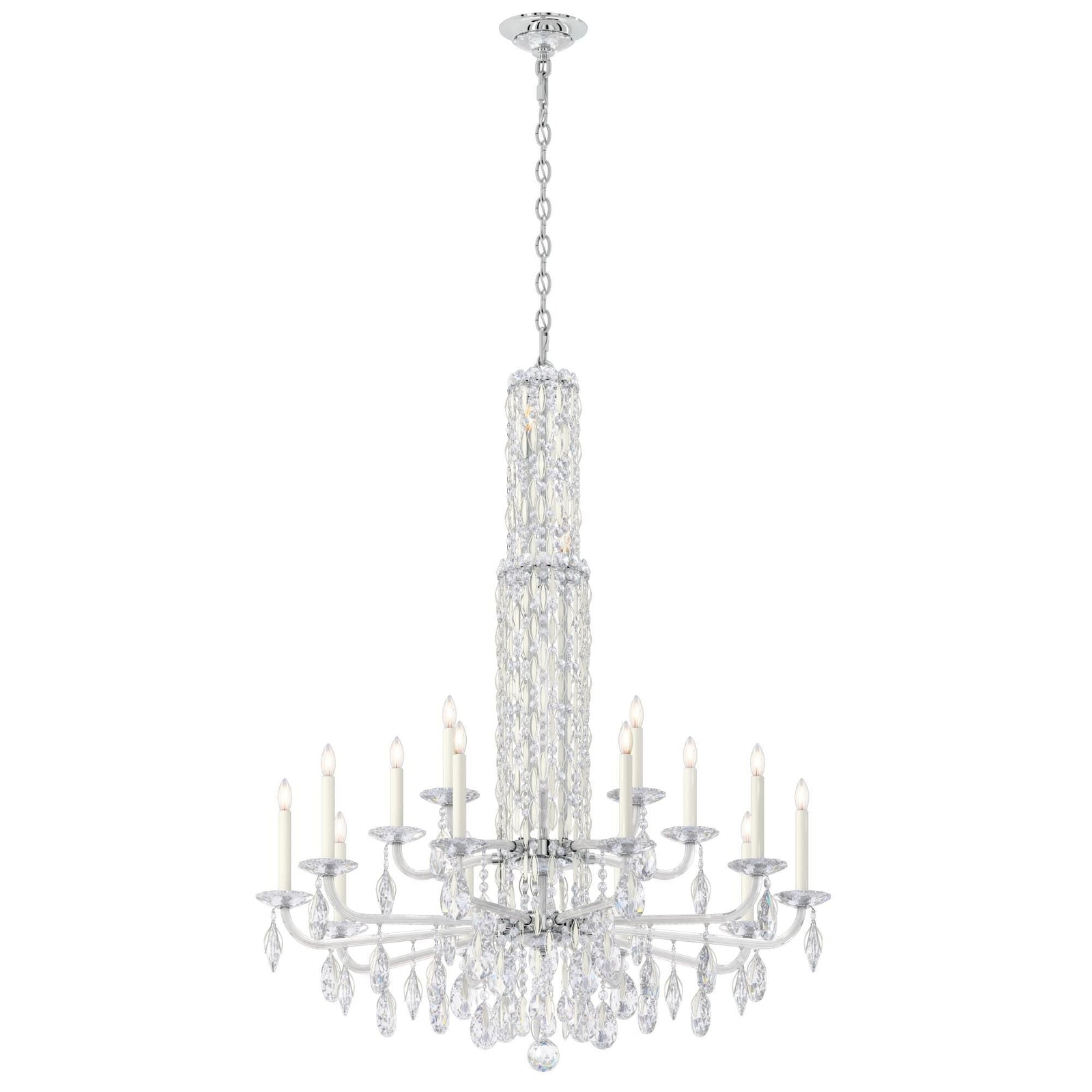 Candle chandelier - Della Arc for dining room view 1