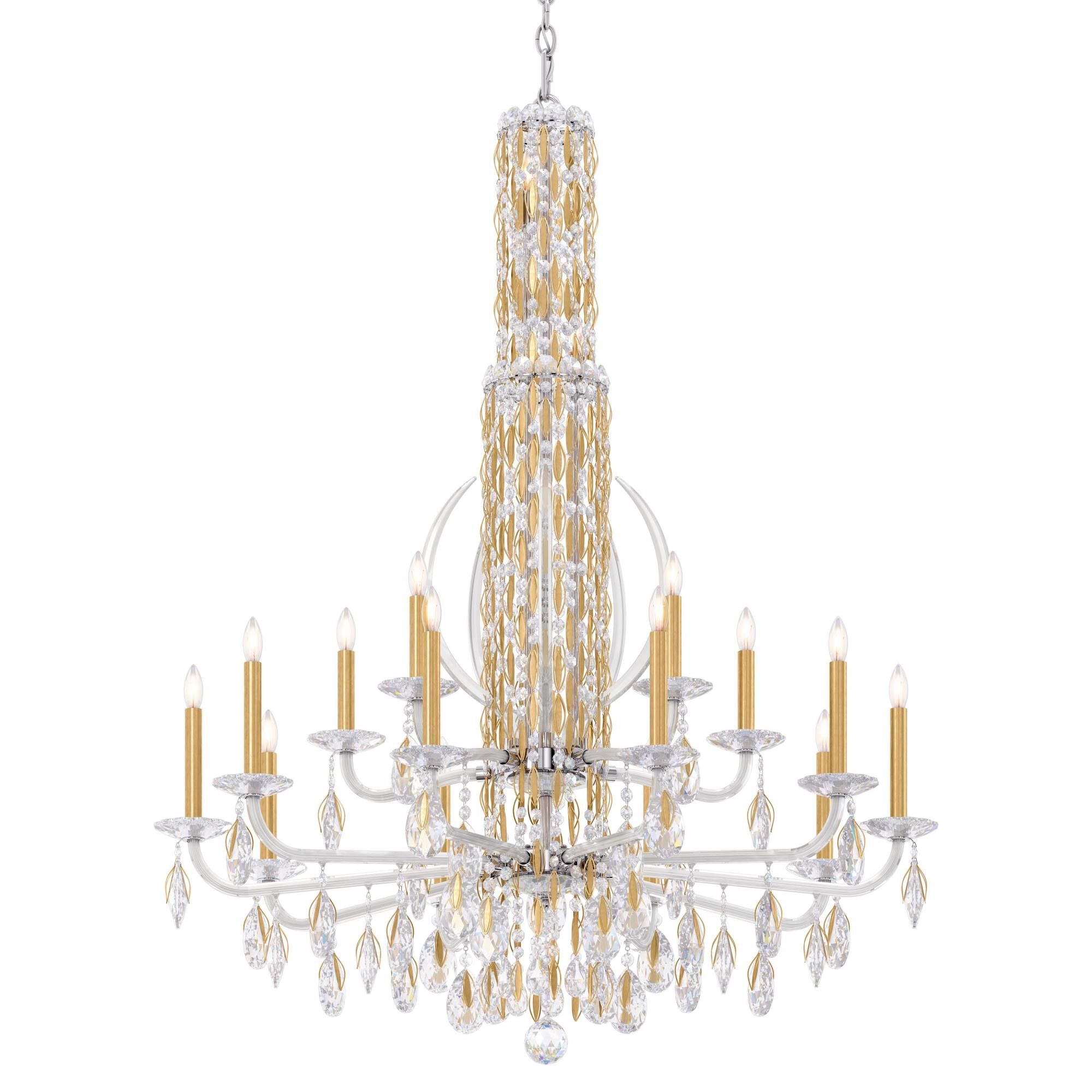 Candle chandelier - Della Arc for dining room view 13