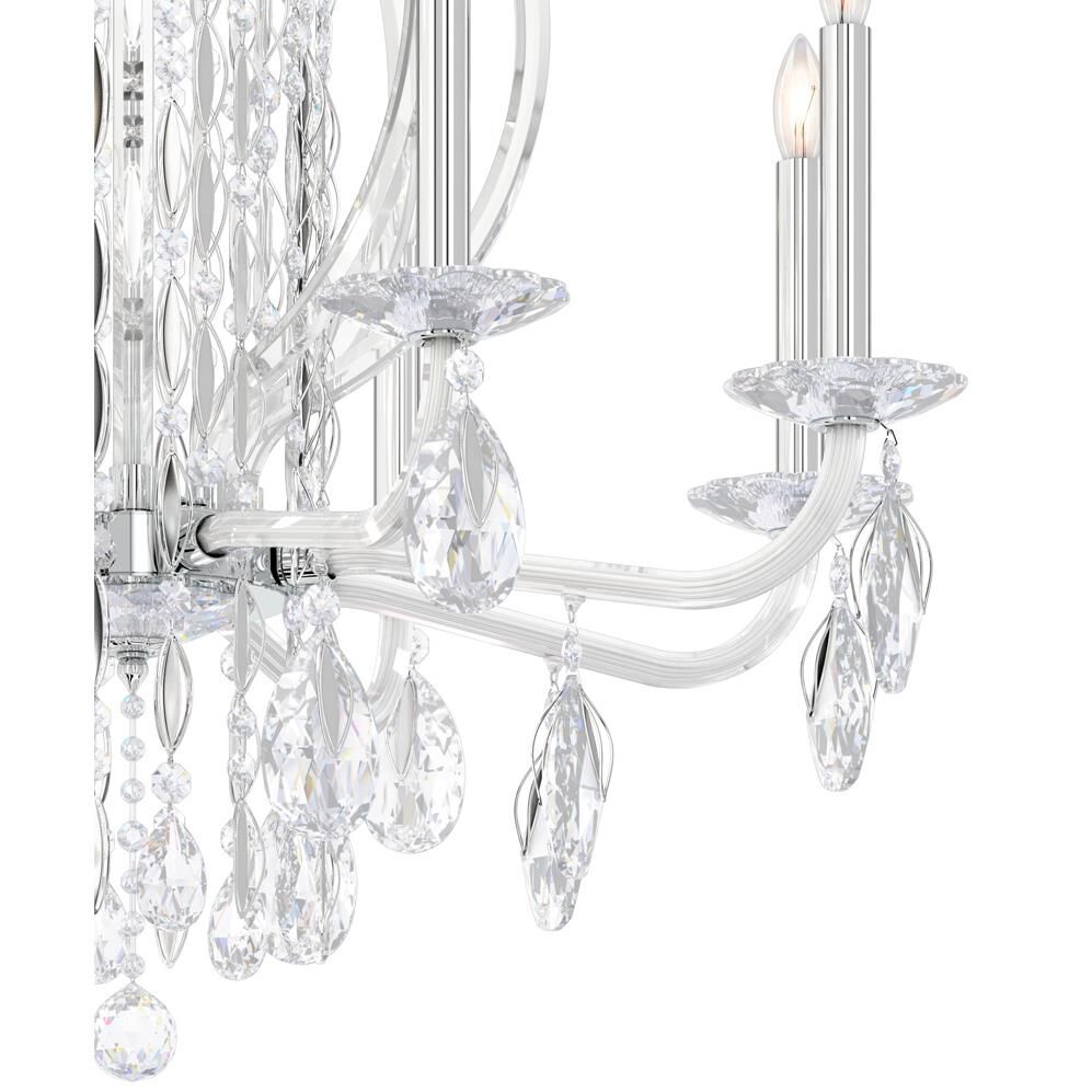 Candle chandelier - Della Arc for dining room view 11