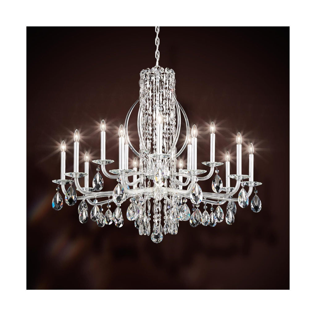 Candle chandelier - Milan Vale for dining room view 2