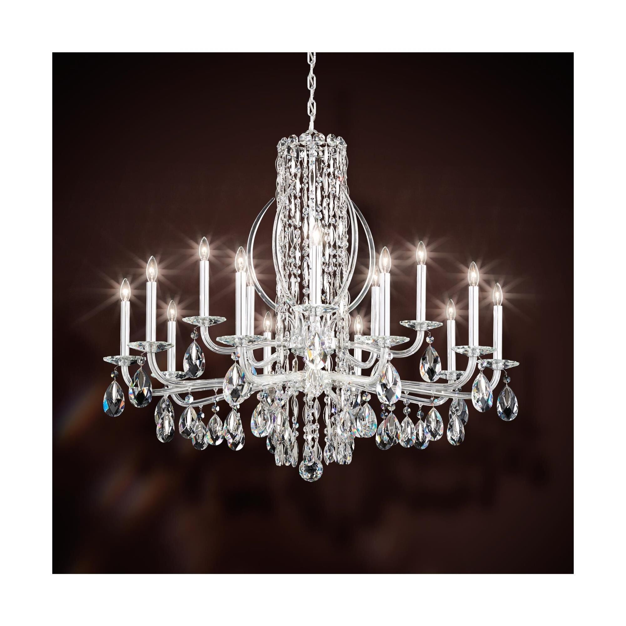Candle chandelier - Milan Vale for dining room view 2