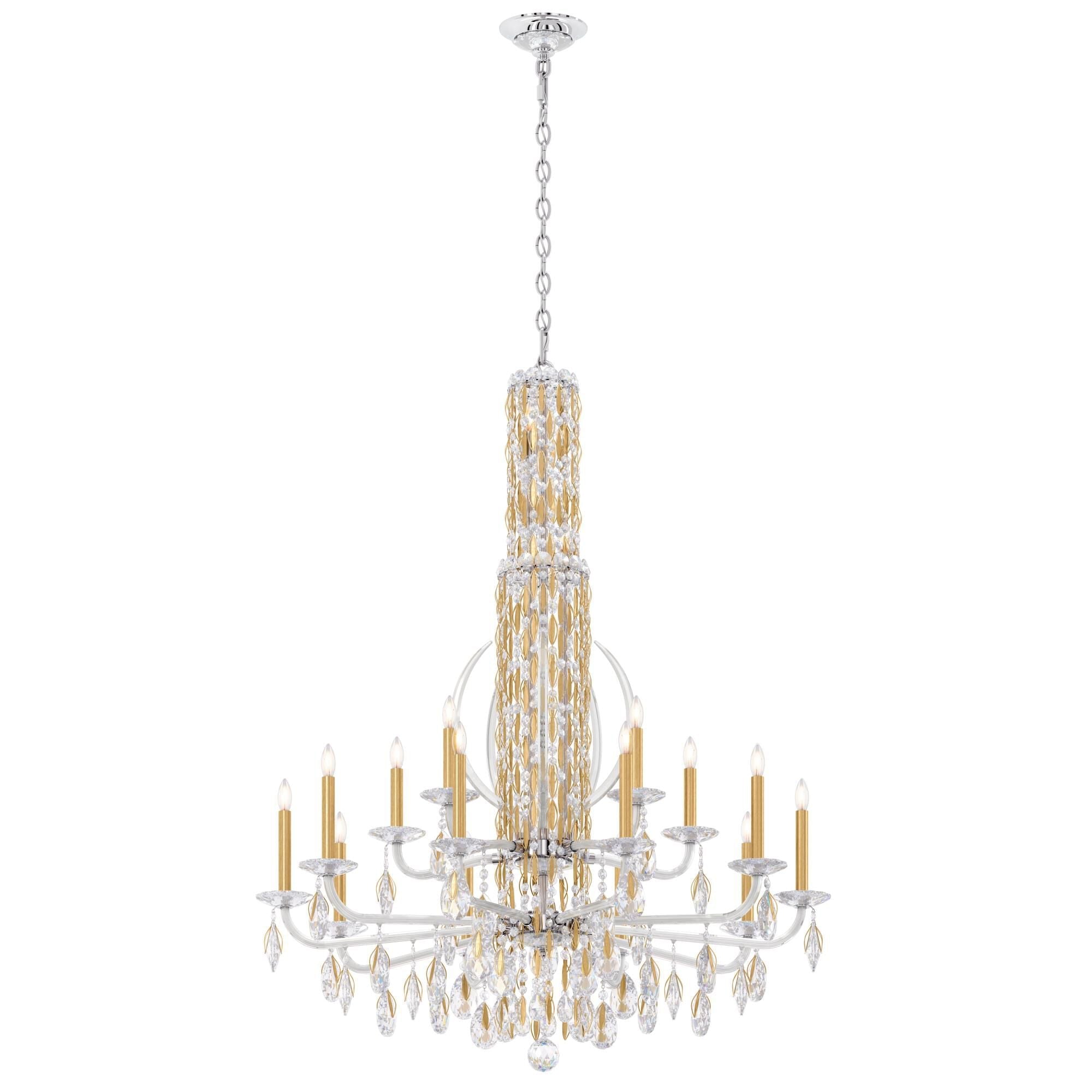 Candle chandelier - Ember Arc for dining room view 4