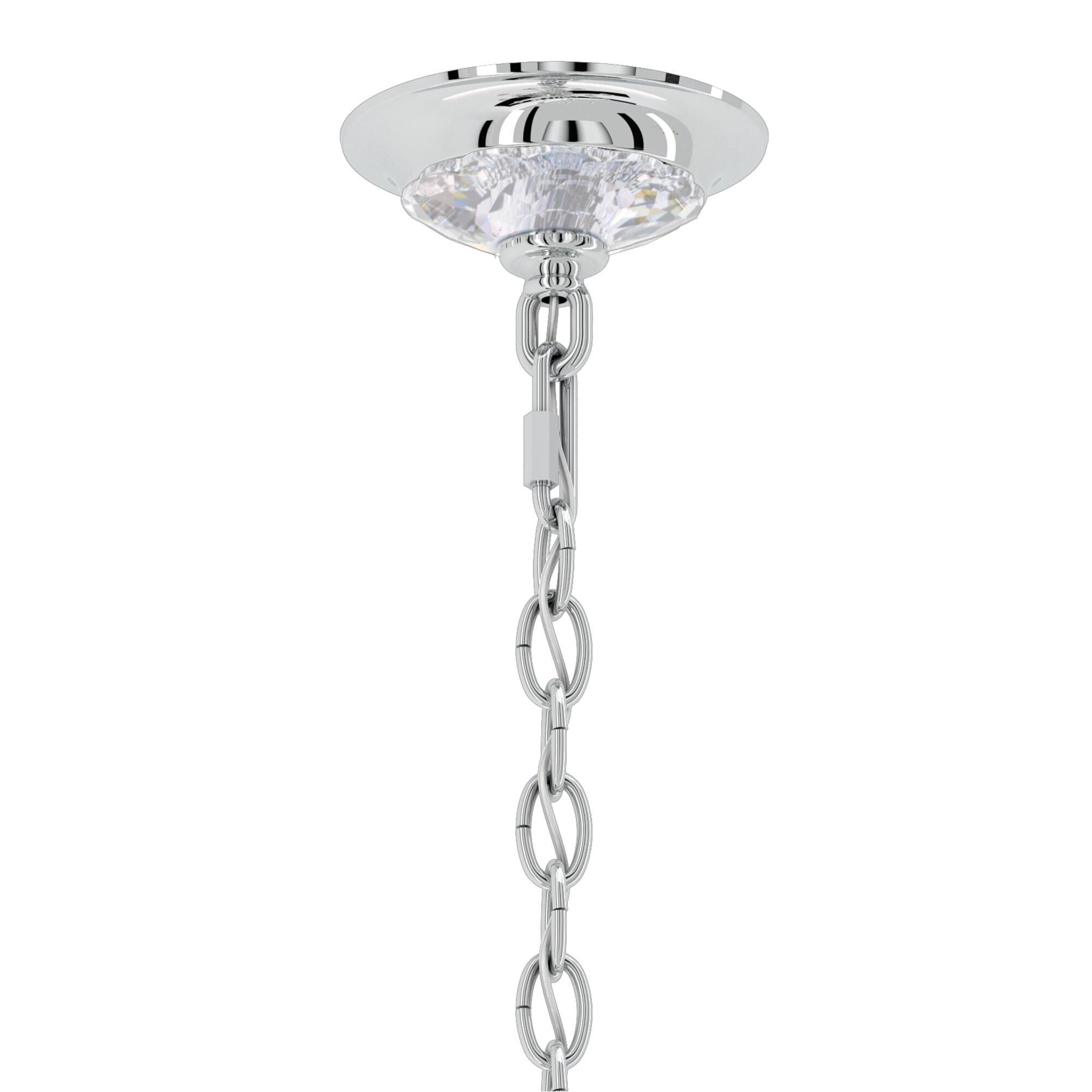 Candle chandelier - Ember Arc for dining room view 9