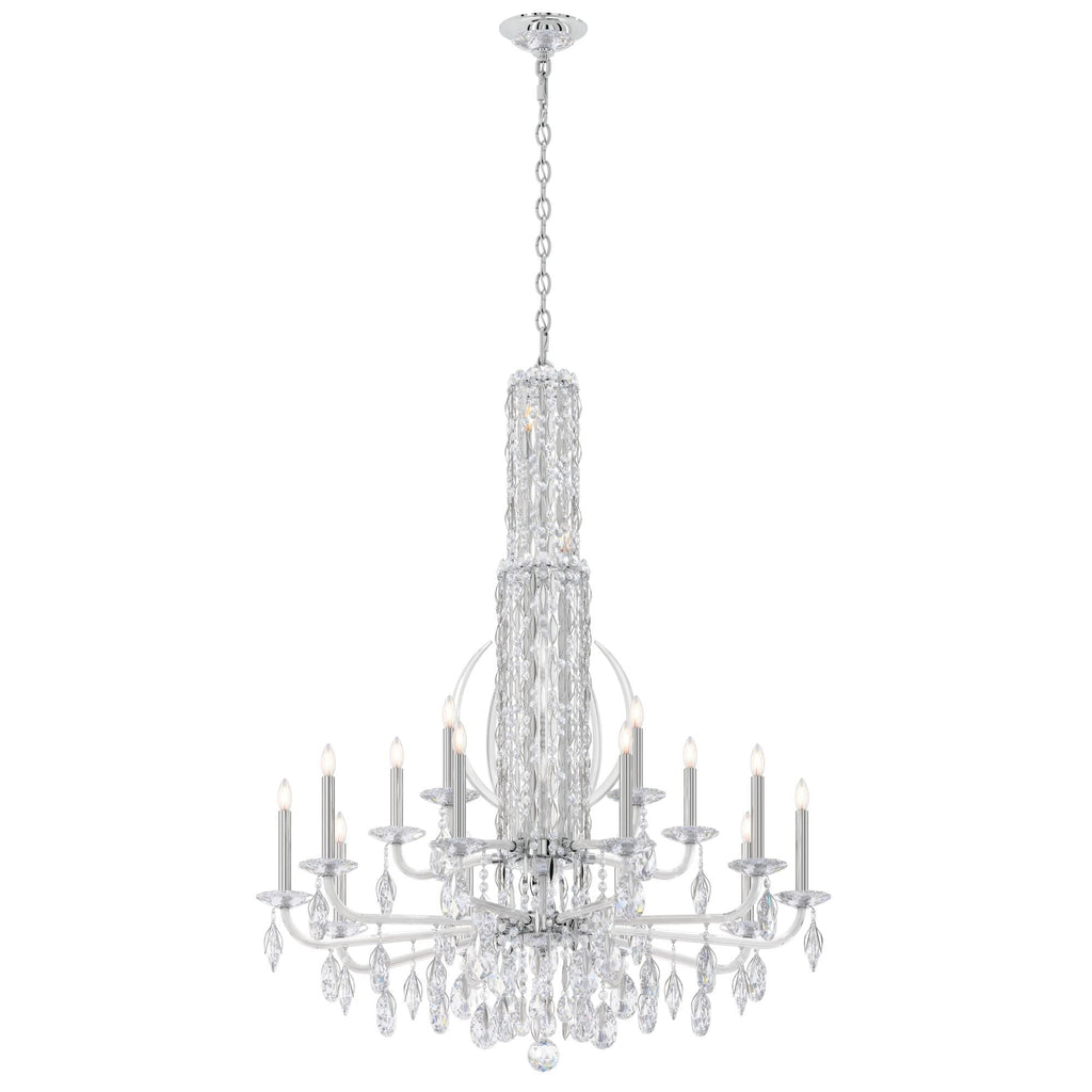 Candle chandelier - Della Arc for dining room view 9