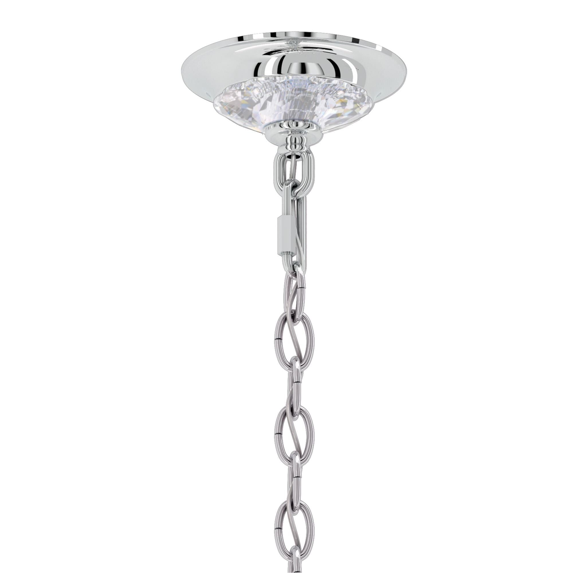 Candle chandelier - Della Arc for dining room view 7