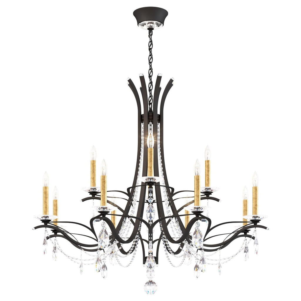 Candle chandelier - Thalia Arc for dining room view 1