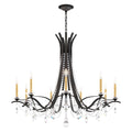 Candle chandelier - Juno Arc for dining room view 1