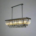 Smoke Crystal chandelier - Opal Lane for dining room view 1
