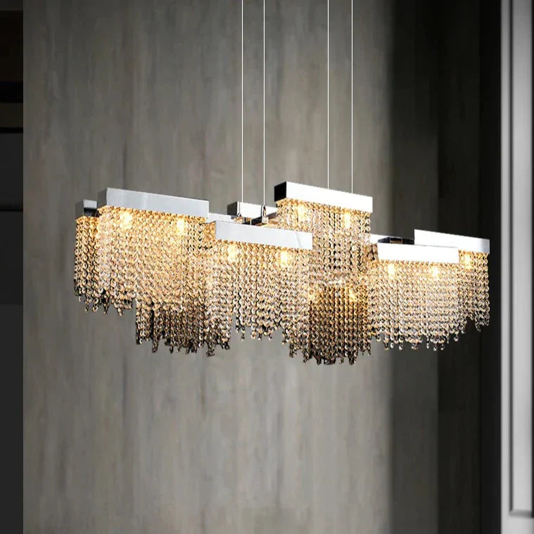 Crystal chandelier - Zora Bay for dining room view 1