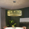 Black Crystal chandelier - Lazuli House for dining room view 2