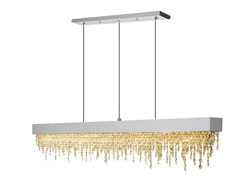 Black Crystal chandelier - Soren Lane for dining room view 9