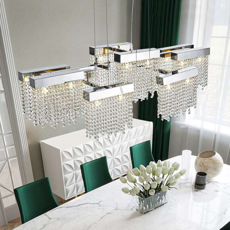 Crystal chandelier - Zora Bay for dining room view 3