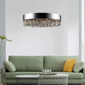 Black Crystal chandelier - Winslow Lane for dining room view 1
