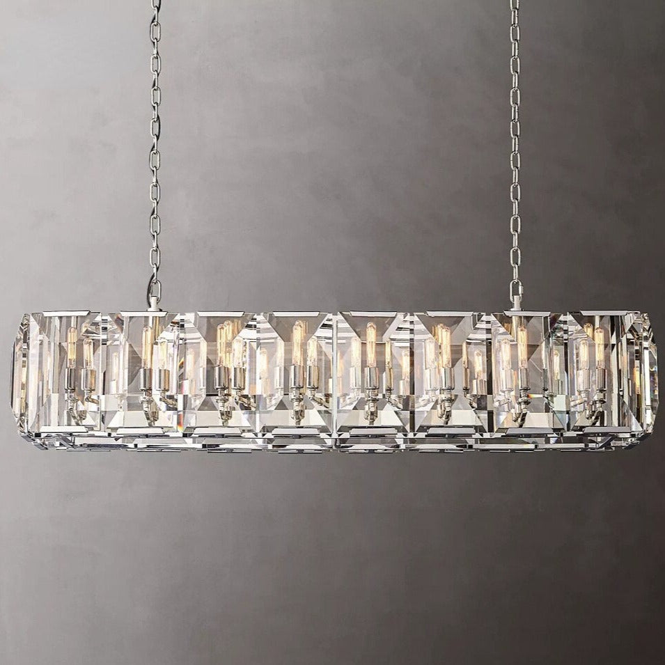 Black Crystal chandelier - Ilona Lane for dining room view 8