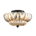 Umbrella Glass Ceiling Light 11.8"